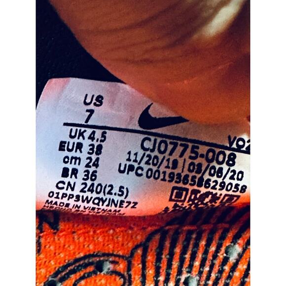 Nike Superrep Black Red Cycling Sneakers Shoes Women's Size 7 - Picture 11 of 11